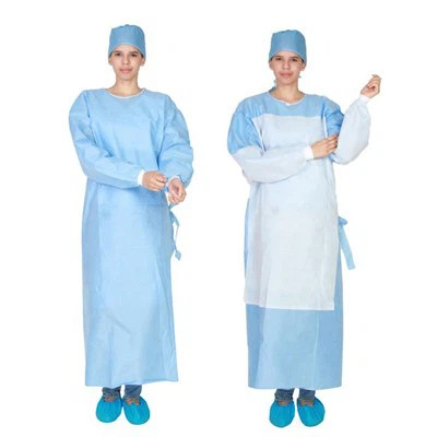Áo choàng bác sĩ phẫu thuật gia cố